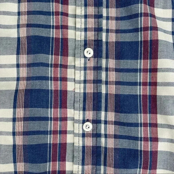 Weatherproof Vintage Burnout Patriot Men’s Flannel - Picture 6 of 10